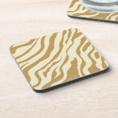 S.K.: Zebra Fever Cork Untersetzer (Linke Seite)