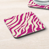 S.K.: Zebra Fever Cork Untersetzer (Linke Seite)