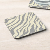 S.K.: Zebra Fever Cork Untersetzer (Linke Seite)