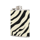 S.K. Zebra Fever Flask Flachmann (Links)
