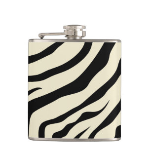 S.K. Zebra Fever Flask Flachmann