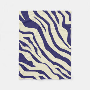 S.K. Zebra Fever Fleece Blanket