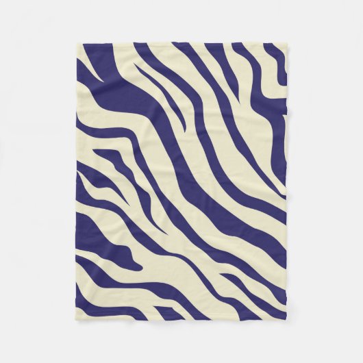 S.K. Zebra Fever Fleece Blanket (Vorderseite)