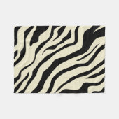 S.K. Zebra Fever Fleece Blanket (Vorderseite (Horizontal))