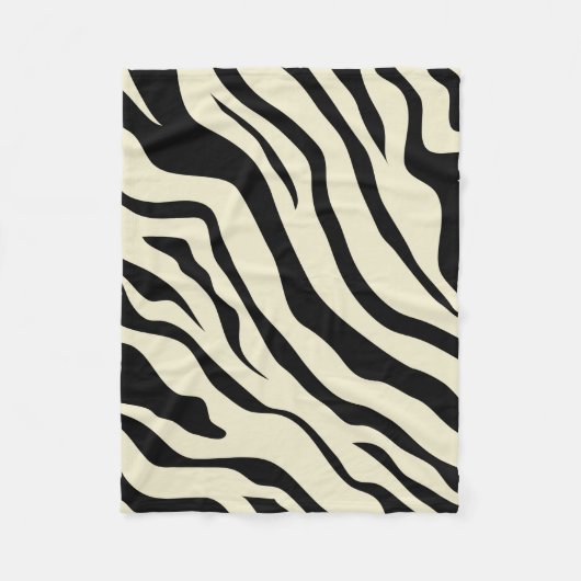 S.K. Zebra Fever Fleece Blanket (Vorderseite)