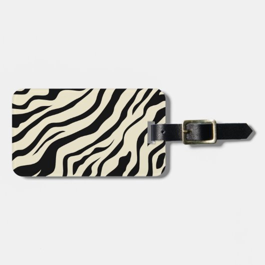 S.K. Zebra Fever Gepäckmarke Gepäckanhänger (Vorderseite horizontal)