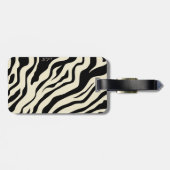 S.K. Zebra Fever Gepäckmarke Gepäckanhänger (Rückseite horizontal)