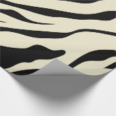 S.K. Zebra Fever Wrapping Paper Geschenkpapier (Ecke)