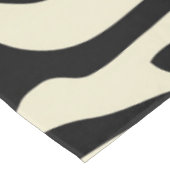 S.K. Zebra Fieber Tischtuch Tischdecke (Schrägansicht)