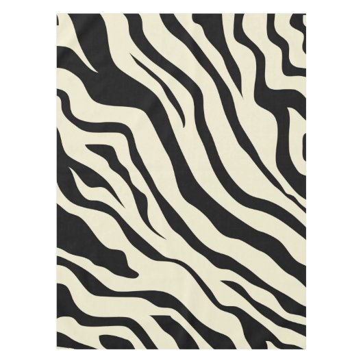 S.K. Zebra Fieber Tischtuch Tischdecke (Vorderseite)