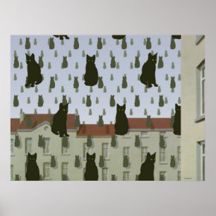 s Katzen Basispuster groß Poster