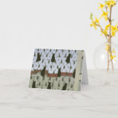 s Katzen-Merkkarte Karte (Gelbe Blume)