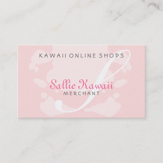 S Kawaii Shops Visitenkarte (Vorderseite)