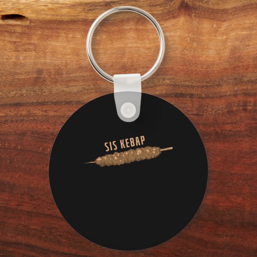 ş Kebap (Schisch Kebab) Schlüsselanhänger (Vorderseite)