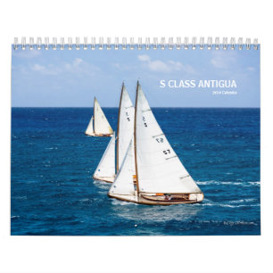 S-Klasse Antigua 2014 segelnder Kalender