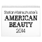 S.kleinschusters Kalender American Schönheits-2014 (Titelbild)