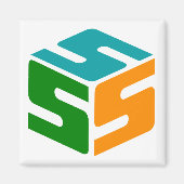 S-Kubed Logo-Magnet Magnet (Vorne)