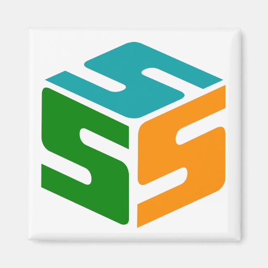 S-Kubed Logo-Magnet Magnet (Vorne)