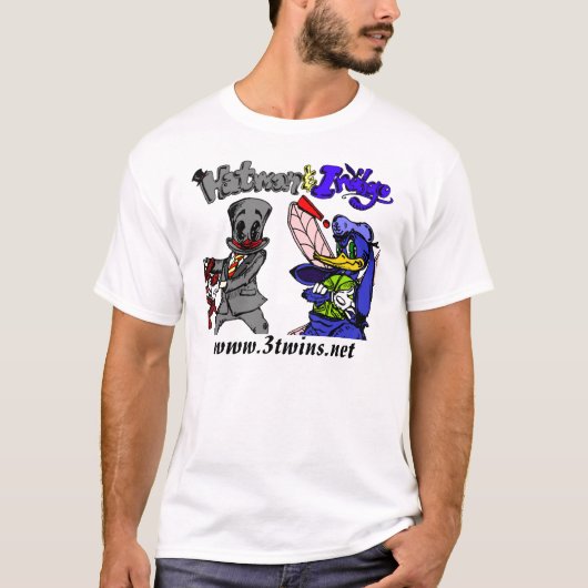 S. LaDon Hatman u. Indigocharakter-Shirt T-Shirt (Vorderseite)