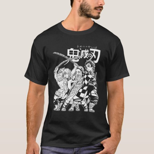 S-Layers D-Emons Anime Art T-Shirt (Vorderseite)