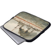 S.M. Grosse Kreuzer "Furst Bismarck" (H.M. Great C Laptopschutzhülle (Vorne Knopf)