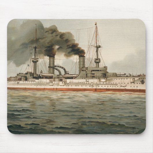 S.M. Grosse Kreuzer "Furst Bismarck" (H.M. Great C Mousepad (Vorne)