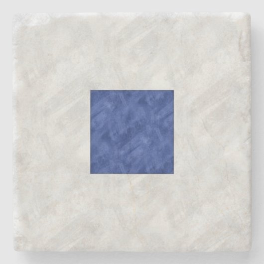 S Maritime Flagge Sierra Watercolor Steinuntersetzer (Vorderseite)