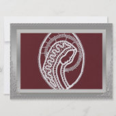 S. Mary Elegantes Foto an der silbernen Grenze (Vorderseite)