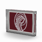 S. Mary Elegantes Foto an der silbernen Grenze (Rechts)