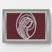 S. Mary Elegantes Foto an der silbernen Grenze Fotoplatte (Vorderseite)