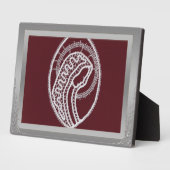 S. Mary Elegantes Foto an der silbernen Grenze Fotoplatte (Seite)