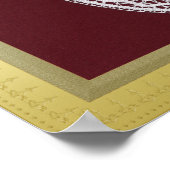 S. Mary Exklusives Goldrahmen-Foto Poster (Ecke)