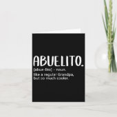 S Men Vathers Day Regular Opa Abuelito Karte (Vorderseite)