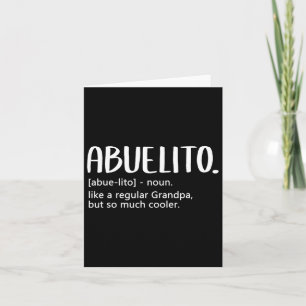 S Men Vathers Day Regular Opa Abuelito Karte