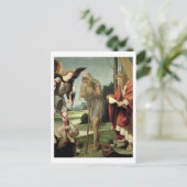 S. Michael, Andrew und Onuphrius (Öl auf Tafel) Postkarte (Stehend Vorderseite)
