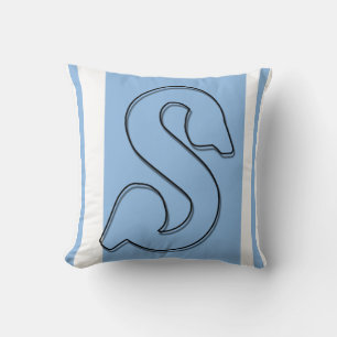 S Mit Monogramm Kissen