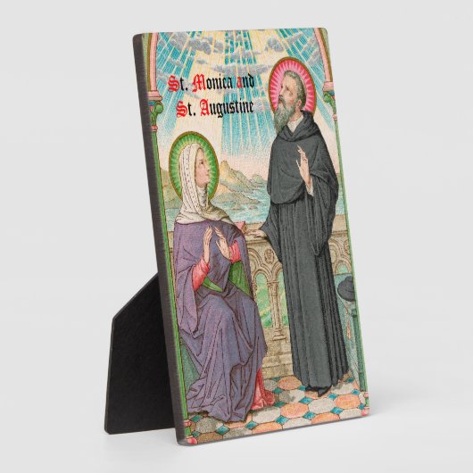 S. Monica und Augustine in Ostia (SAU 047) Fotoplatte (Seite)