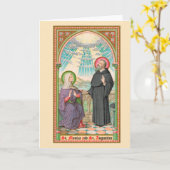 S. Monica und Augustine in Ostia (SAU 047) Karte (Gelbe Blume)