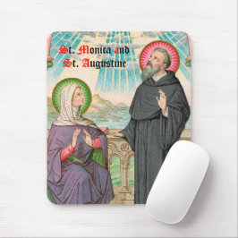 S. Monica und Augustine in Ostia (SAU 047) Mousepad