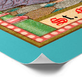 S. Monica und Augustine in Ostia (SAU 047) Poster (Ecke)