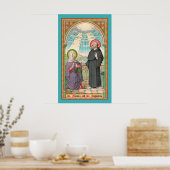 S. Monica und Augustine in Ostia (SAU 047) Poster (Küche)