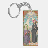 S. Monica und Augustine in Ostia (SAU 047) Schlüsselanhänger (Vorderseite links)
