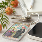 S. Monica und Augustine in Ostia (SAU 047) Schlüsselanhänger (Vorderseite rechts)