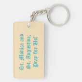 S. Monica und Augustine in Ostia (SAU 047) Schlüsselanhänger (Rückseite)