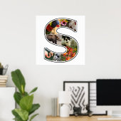 S Monogramm Erstellen Sie Ihre eigene 8 benutzerde Poster (Heimbüro)
