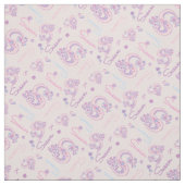 S Monogramm und personalisierte Bezeichnung Susan Stoff (Muster)