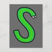 S Monster Postkarte (Vorderseite)