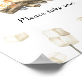 S more Birthday - Bitte nimm dir eins Poster (Ecke)