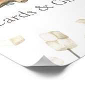 S more Bonfire Baby Duschkarten und Geschenke Poster (Ecke)