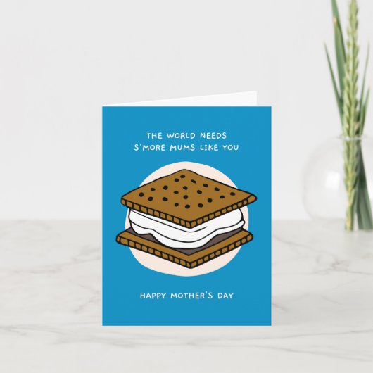 S’more Mums Muttertagskarte Karte (Vorderseite)